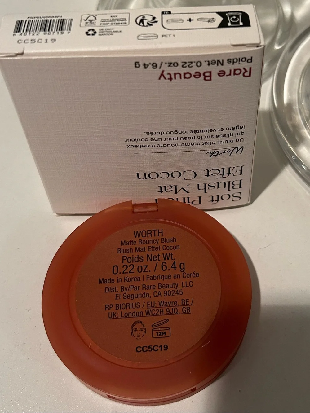 ✨ Rare Beauty Soft Pinch Matte Bouncy Blush | Worth | Full Size | New in Box